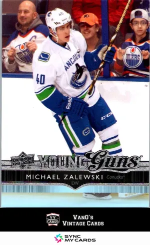2014-15 Upper Deck Young Guns Michael Zalewski #247 RC