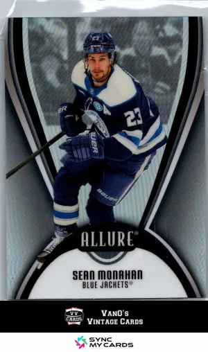 2025-26 Upper Deck Allure Black Rainbow Sean Monahan #25