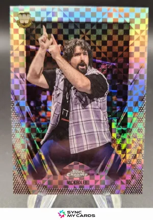 2026 Topps Chrome WWE Mick Foley Xfractor 135