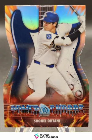 2026 Bowman Chrome Shohei Ohtani Power Chords Die-Cut PC-11 Dodgers