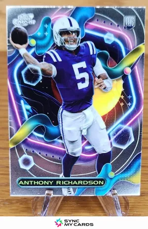 2023 ANTHONY RICHARDSON TOPPS COMPOSITE TOPPS CHROME COSMIC ROOKIE RC CARD # 253
