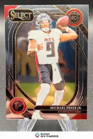 2024 Panini Select Michael Penix Jr. RC Club Level #235