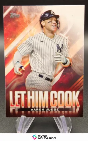 2024 Topps Update Series - Let Him Cook #LHC-8 Aaron Judge
