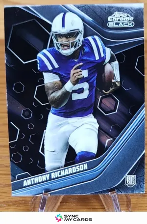 2023 Topps Chrome Black Composite Anthony Richardson RC #122