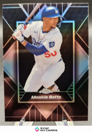 2026 Topps Chrome Baseball - Mookie Betts Shadow Etch Case Hit SP Dodgers #SE-6