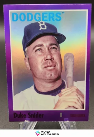 2024 Topps Archives - Purple Foilboard Parallels - Collector Box Exclusive