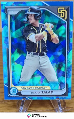 2024 Bowman Sapphire Ethan Salas #BCP-102 San Diego Padres
