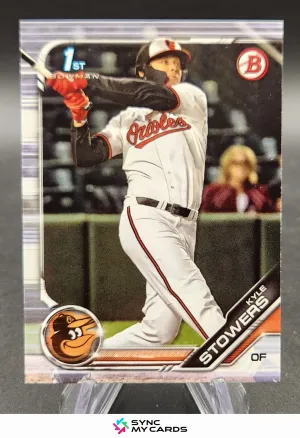 2019 Bowman Draft 1st Bowman Kyle Stowers #BD-76 Baltimore Orioles