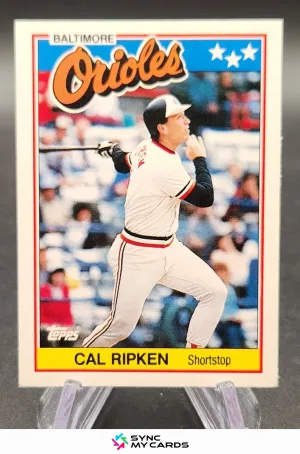 1988 Topps United Kingdom Minis - Cal Ripken #61 Orioles