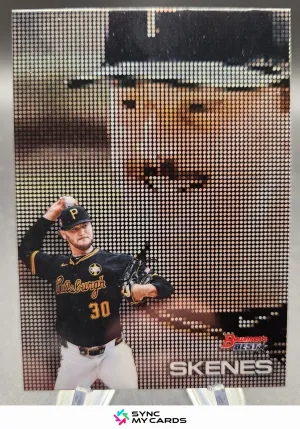 Paul Skenes 2025 Bowman's Best #P-14 Pixel Portraits Pirates
