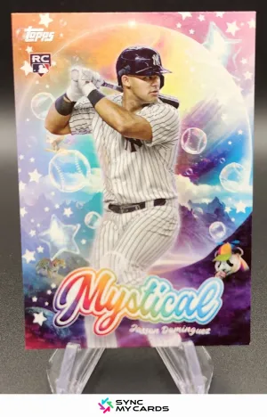 2024 Topps Update Series MLB Mystical MYS-7 Jasson Dominguez RC New York Yankees