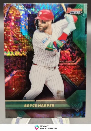 BRYCE HARPER 2025 BOWMAN'S BEST CIRCUITRY MINI DIAMOND REFRACTOR
