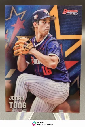 Jonah Tong 2025 Bowman's Best All-Star Futures Game Mets RC