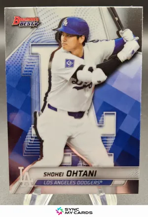 2025 Bowman's Best #46 Shohei Ohtani Los Angeles Dodgers MVP