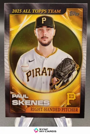 2026 Topps #ATT-10 Paul Skenes 2025 All Topps Team Pirates