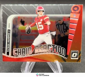 2024 Donruss Optic Chain Reaction Patrick Mahomes II #6 Chiefs