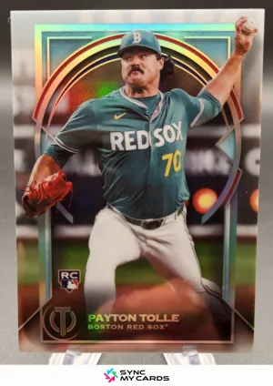 2026 Topps Tribute Payton Tolle Refractor RC Boston Red Sox #4
