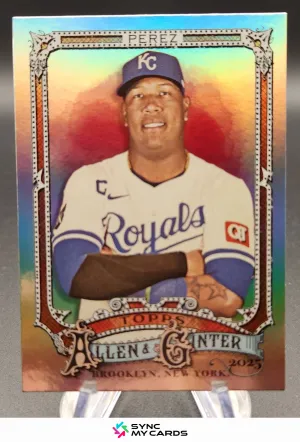 2025 Topps Allen Ginter Rainbow Foil #165 Salvador Perez Royals