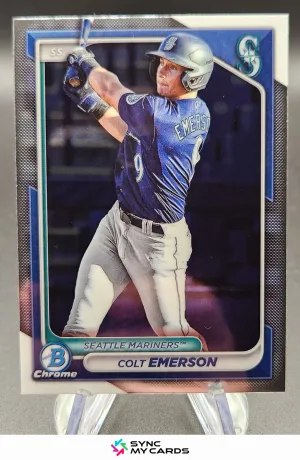 2024 Bowman #BCP-10 Colt Emerson Chrome Prospects