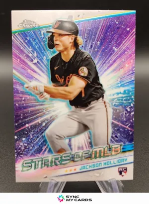 2024 Topps Update Series - Stars of MLB Chrome #CSMLB-83 Jackson Holliday (RC)