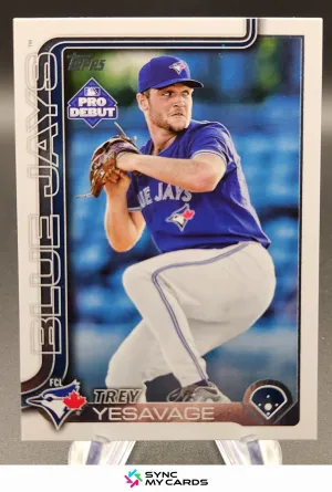 Trey Yesavage 2025 Topps Pro Debut Prospect Card #PD-45