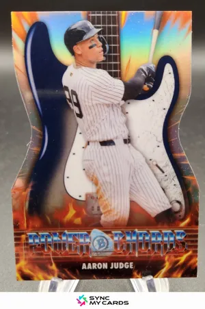2026 Bowman Aaron Judge - Power Chords Die-Cut Refractor - NY Yankees