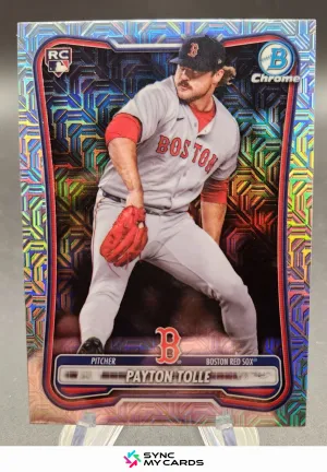 Payton Tolle 2026 Bowman Chrome Mega Box Mojo RC #26