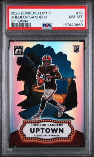 2025 Panini Donruss Optic Uptown Shedeur Sanders