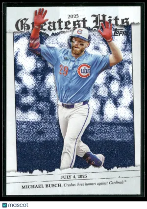 2026 Topps Series 1 Michael Busch #GH-27 Insert