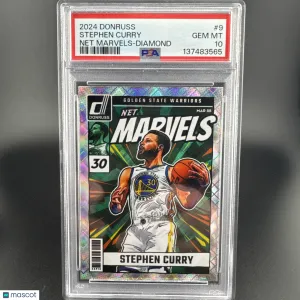 2024 Donruss Stephen Curry #9 Diamond Parallel/Variety PSA 10