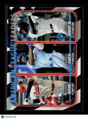 2024 Topps Shohei Ohtani Luis Robert Jr. Adolis García #179 Independence Day 03/76