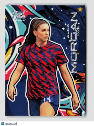 2026 Upper Deck SkyBox Metal Universe Champions Alex Morgan #Z-9 Galaxy Rave 12/25