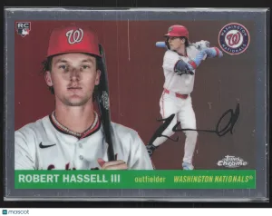2026 Topps Chrome Robert Hassell III #300 RC