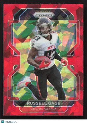 2021 Panini Prizm Russell Gage #325 Red Ice