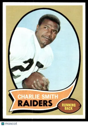 1970 Football Card Charlie Smith #199