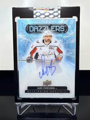 2025-26 Alex Ovechkin Clear Cut Dazzler Auto