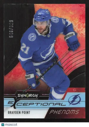 2021-22 Upper Deck Synergy Brayden Point #EP-BP Exceptional Phenoms SN