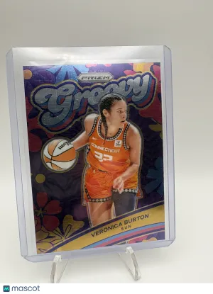 2024 Panini Prizm WNBA Veronica Burton #11 Groovy