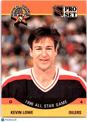 1990 Pro Set Kevin Lowe #339