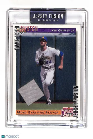 2021 Jersey Fusion All Sports Ken Griffey Jr. Patch Memorabilia #JF-KGJ92 Seattle Mariners