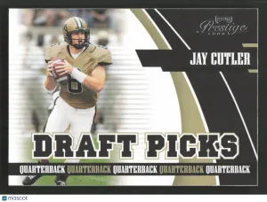 2006 Playoff Prestige Jay Cutler #DP-4 Draft Picks