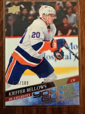 2020-21 Upper Deck Kieffer Bellows Young Guns UD Exclusives /100 #241 RC