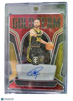 2025 Panini Totally Certified Gold Team Stephen Curry #GTS-CUR 14/25