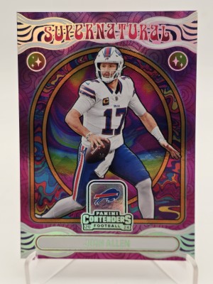 2024 Panini Contenders - Supernatural Josh Allen #5 Silver