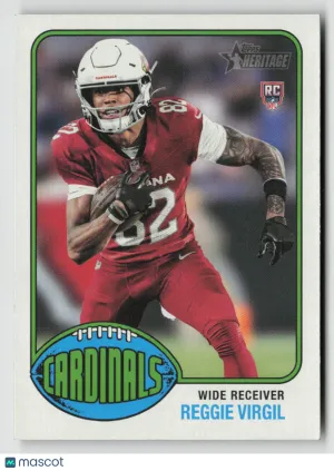 2026 Topps Heritage Reggie Virgil #86 RC