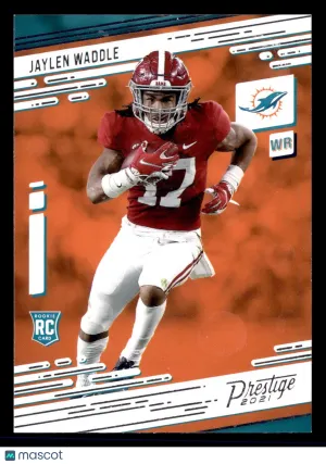2021 Panini Prestige Jaylen Waddle #213 RC