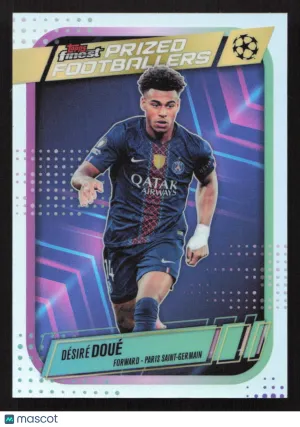 2025-26 Finest UEFA Club Competitions Désiré Doué #PF-21 Prized Footballers