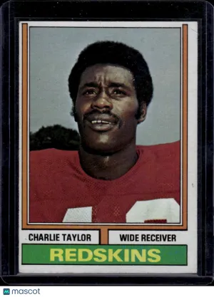 1974 Topps Charley Taylor #510