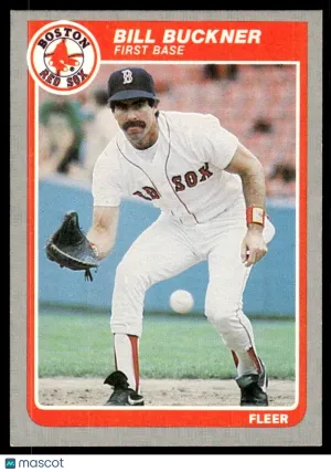 1985 Baseball Card Bill Buckner #153