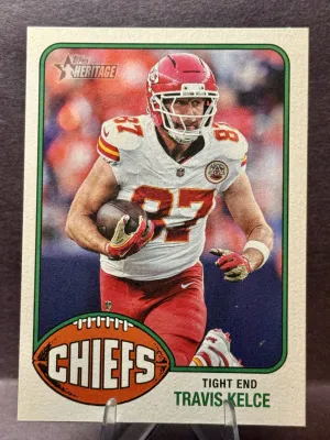2026 Topps Heritage Football - Travis Kelce #209